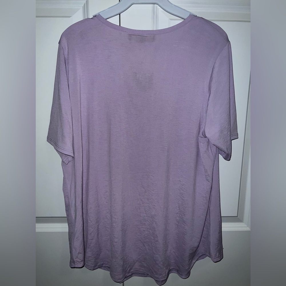New in packaging,Women’s violet blouse. Sizes xl-3xl - Picture 2 of 2